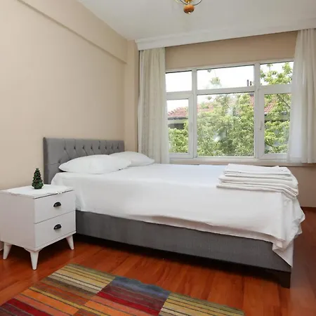 Flat With Two Living And Balcony In Uskudar アパート イスタンブール
