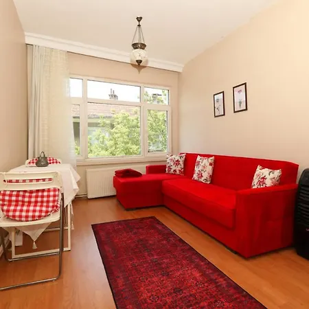 Flat With Two Living And Balcony In Uskudar *